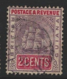 British Guiana Sc#133 Used