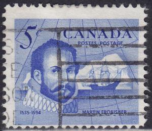 Canada 412 Sir Martin Frobisher 5¢ 1963