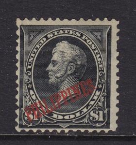 Philippines # 223 F-VF OG mint lightly hinged nice color cv $ 300 ! see pic !