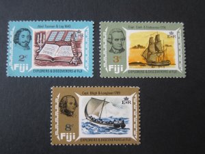 Fiji 1970 Sc 293-295 set MNH