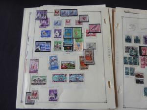 South Africa Classic Stamp Collection on Album Pages