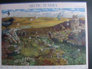 ​UNITED STATES-2003-SC# 3802  ARCTIC TUNDRA MNH SHEET VERY FINE