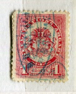 GERMANY; Bremen 1868 Documentary Decl Abgabe Local Revenue Stamp