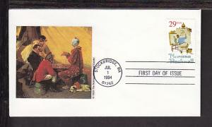 US Norman Rockwell 1994 Unknown U/A FDC BIN