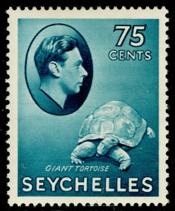 SEYCHELLES SG145, 75c slate-blue, LH MINT. Cat £85.