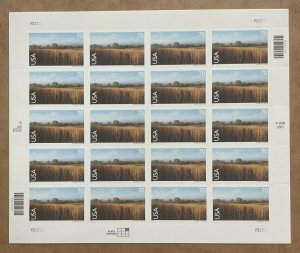 Scott C136 NINE-MILE PRAIRIE Pane of 20 US Airmail 70¢ Stamps MNH 2001
