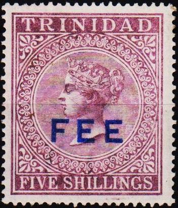 Trinidad. Date? 5s(Fee) Fine Used