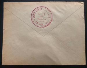 1942 France Concentration Internment Camp Brens Guard Cover To Redcross Swiss