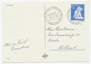 Postcard / Postmark Sweden 1979 MS Princess Birgitta - Posted on Board