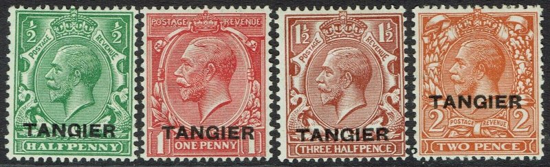 TANGIER 1927 KGV SET 1/2D - 2D