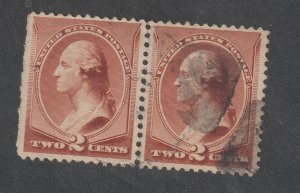 U.S Scott 210 pair used