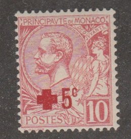 Monaco Scott #B1 Stamp - Mint Single - XYZ