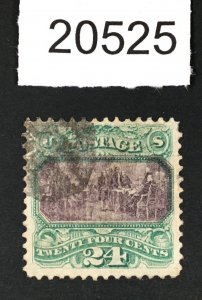 MOMEN: US STAMPS # 120 USED $650 LOT # 20525