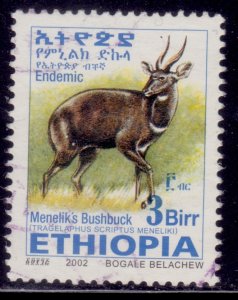 Ethiopia, 2002, Menelik's Bushbuck, 3b, used