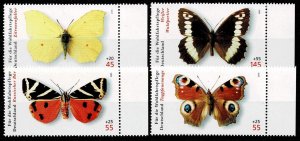 Germany 2005,Sc.#B961;-964 MNH, Butterflies