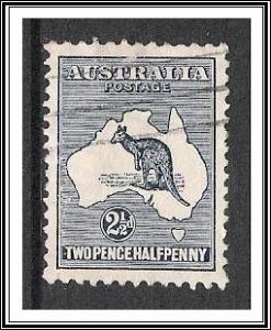 Australia #39 Kangaroo & Map Used