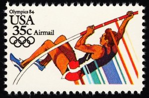 C110 Olympic Pole Vault  MNH single