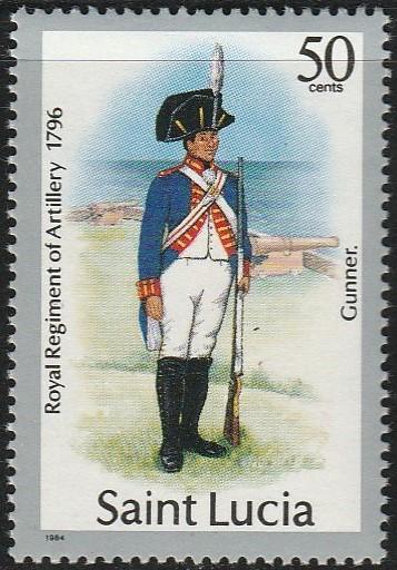 St. Lucia, #754 MNH From 1985