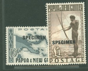 Papua New Guinea #135-6v Unused