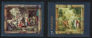 Malta Rubens Flemish Tapestries 2v 1977 MNH SC#523-524 SG#577-578