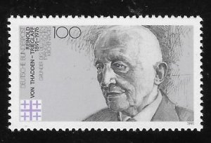 Germany 1991 Reinold von Thadden-Trieglaff Sc 1681 MNH A1465