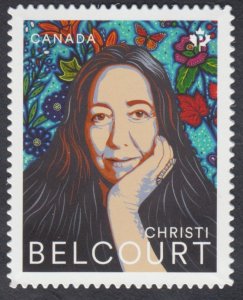 Canada - 3452i Indigenous Leaders Die Cut From Quarterly Pack (2024)  - MNH