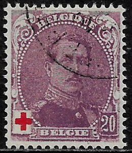 Belgium #B27 Used Stamp - King Albert I