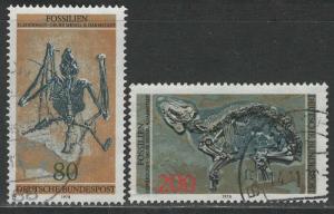 Germany Bund Scott # 1275 - 1276, used