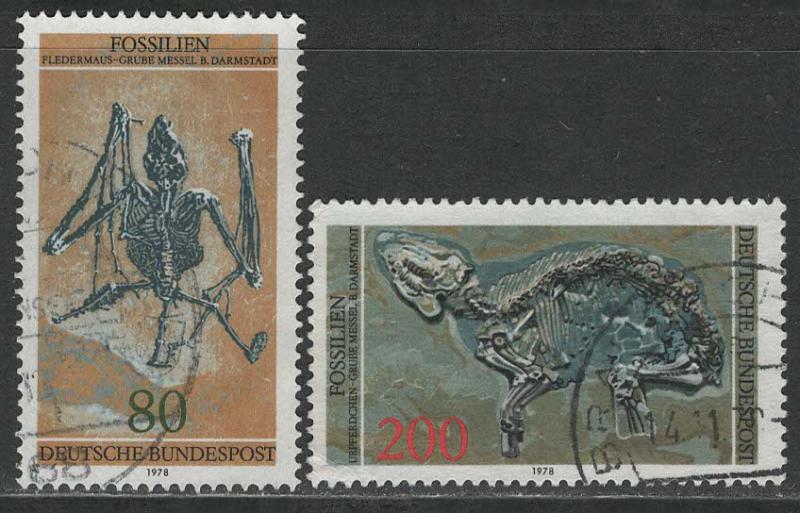 Germany Bund Scott # 1275 - 1276, used