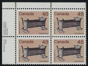 Canada 929i TL Plate Block MNH Cradle