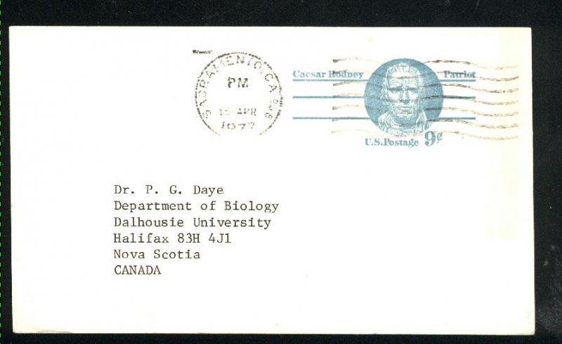 USA  postcard 9 cent  1977 PD