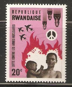 Rwanda MNH Nuclear Arms