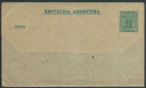 ARGENTINA early 1c newspaper wrapper fine unused...........................58953