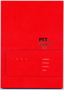 Switzerland official yearbook 1994 of the Swiss PTT