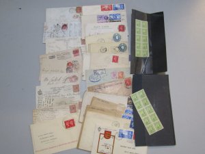 GB MIXED P. HISTORY Interesting group of covers and cards from - 40910