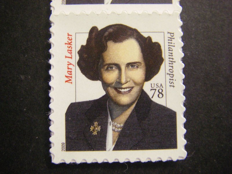 Scott 3432B, 78c Mary Lasker, MNH Distinguished Americans single