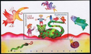 Germany 2001, Scott#2140 MNH, For the Children, souvenir sheet