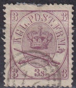 Denmark #12  Used  CV $75.00 (Z6412)