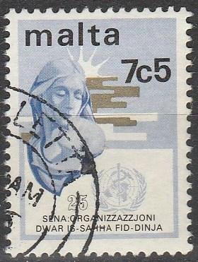 Malta #473  F-VF Used (V642)