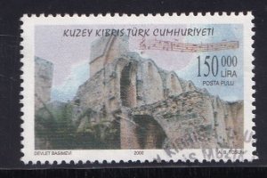 Turkish Republic of Northern Cyprus  #501   used  2000 music festival 150,000 l