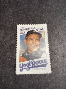 Scott # 5608 - Yogi Berra - Forever Single Stamp (2021) - MNH-US