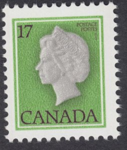 Canada - #789a Queen Elizabeth II Booklet Stamp, Perf. 12 x 12.5 - MNH