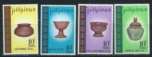 Philippines 1168-71 1972 Earthenware set MNH