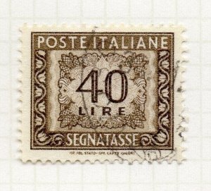 Italy 1955-92 Early Issue Fine Used 40Lire. NW-216318