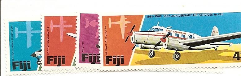 Fiji 367-370 MNH