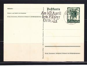 German Nazi Postal Card