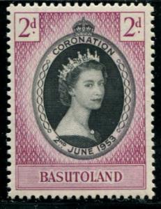 BASUTOLAND 45 Mint OG 1953 Coronation