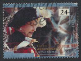 Great Britain SG 1603    Used  - Anniversary of Accession