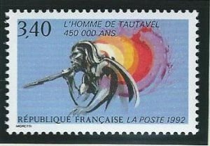 France 2296 Tautavel Man mnh
