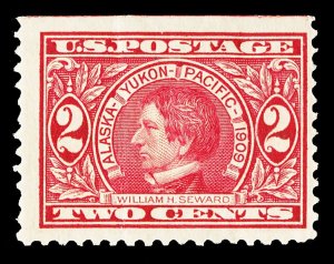 Scott 370 2c Alaska-Yukon Perf 12 Issue Mint F-VF OG Hinge Remnant